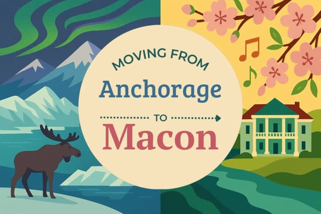 Moving from Anchorage to Macon