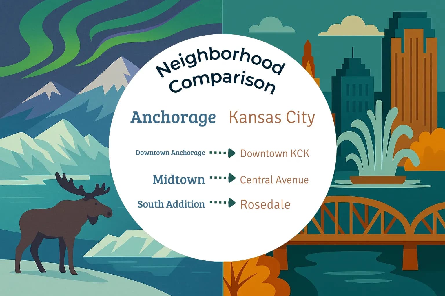 Anchorage vs Kansas City Neighborhood Comparison