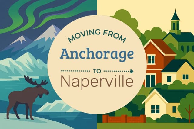 Moving from Anchorage to Naperville