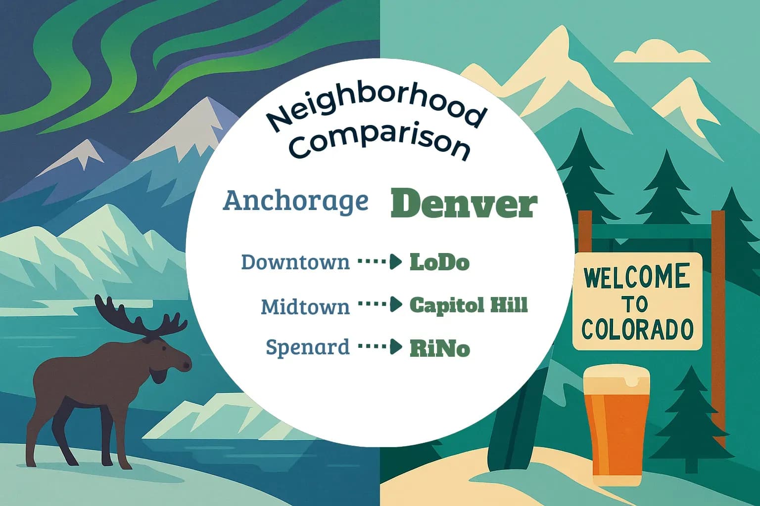 Anchorage vs Denver Neighborhood Comparison