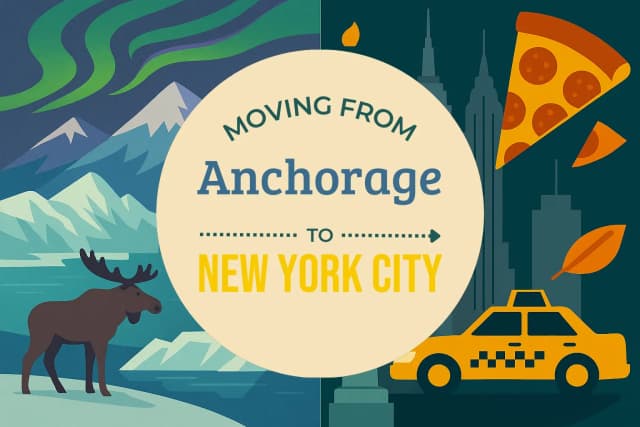 Moving from Anchorage to New York City