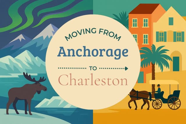 Moving from Anchorage to Charleston