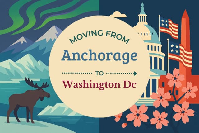 Moving from Anchorage to Washington DC