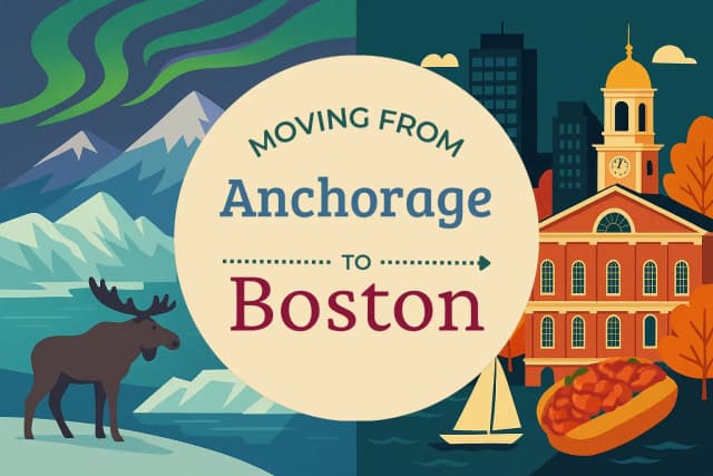 Moving from Anchorage to Boston