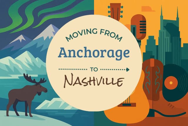 Moving from Anchorage to Nashville