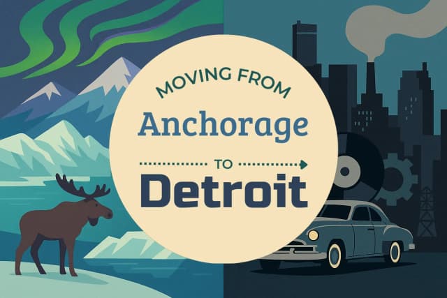 Moving from Anchorage to Detroit