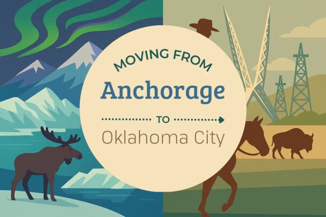 Moving from Anchorage to Oklahoma City