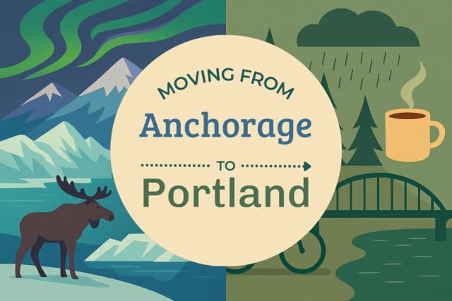 Moving from Anchorage to Portland