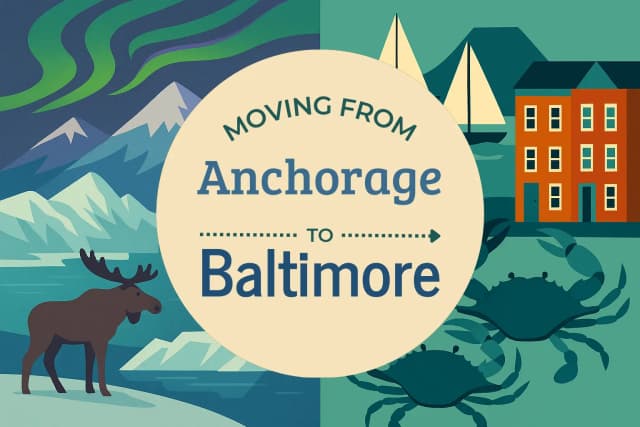 Moving from Anchorage to Baltimore