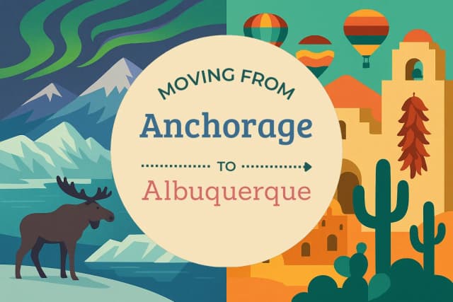 Moving from Anchorage to Albuquerque