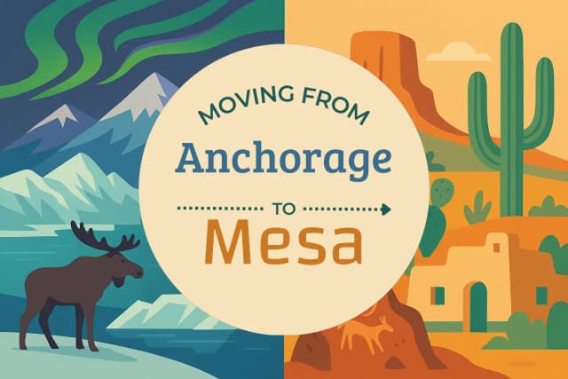 Moving from Anchorage to Mesa