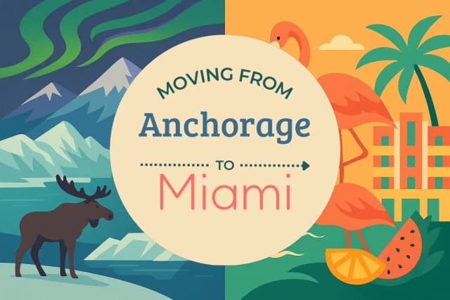 Moving from Anchorage to Miami