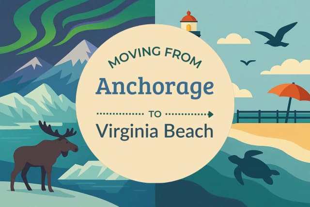 Moving from Anchorage to Virginia Beach