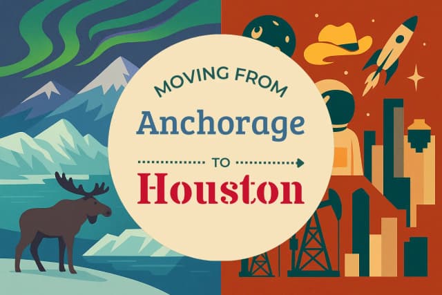 Moving from Anchorage to Houston