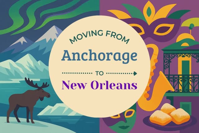 Moving from Anchorage to New Orleans