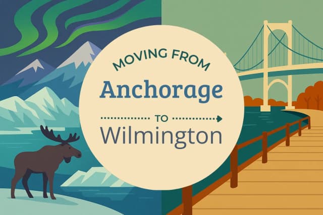 Moving from Anchorage to Wilmington