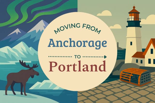 Moving from Anchorage to Portland