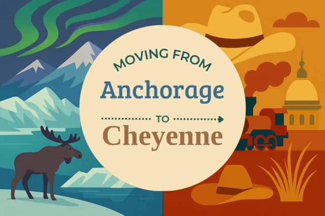 Moving from Anchorage to Cheyenne