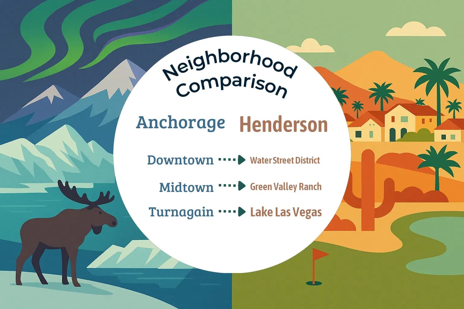 Anchorage vs Henderson Neighborhood Comparison