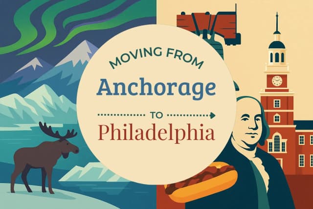 Moving from Anchorage to Philadelphia