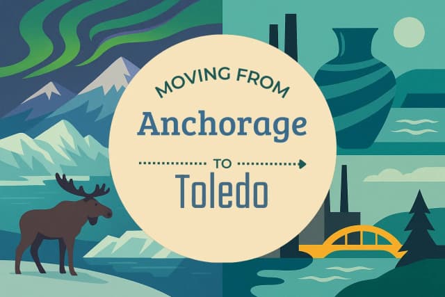 Moving from Anchorage to Toledo