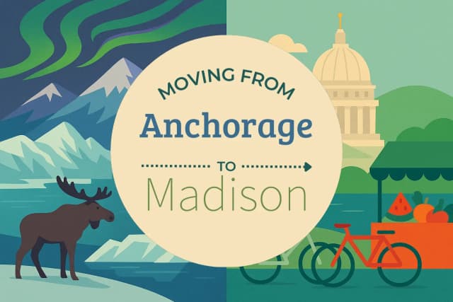 Moving from Anchorage to Madison