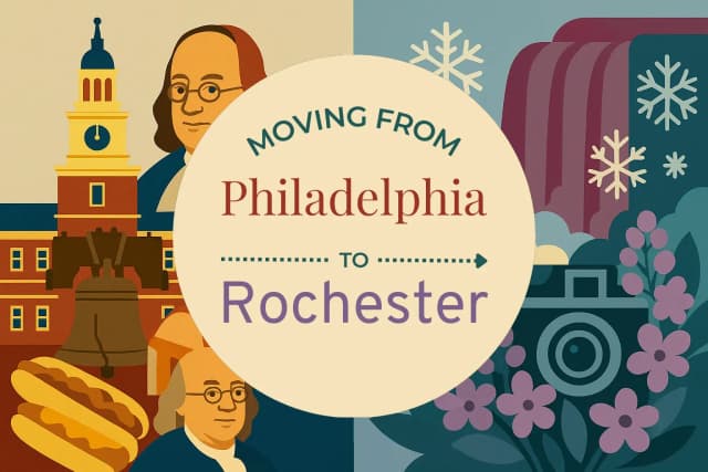 Moving from Philadelphia to Rochester