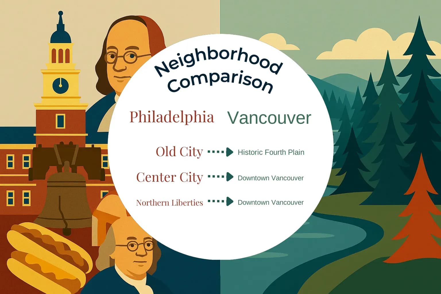 Philadelphia vs Vancouver Neighborhood Comparison