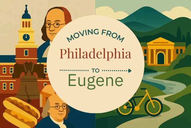 Moving from Philadelphia to Eugene