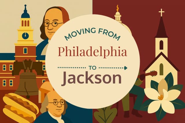 Moving from Philadelphia to Jackson