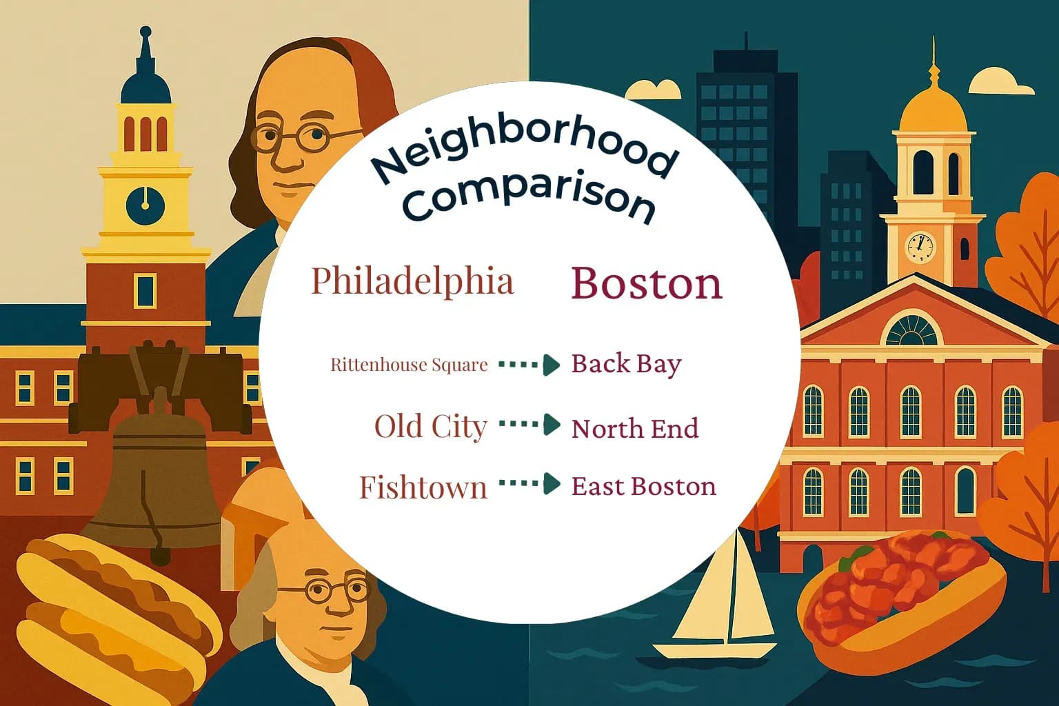 Philadelphia vs Boston Neighborhood Comparison