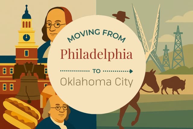 Moving from Philadelphia to Oklahoma City