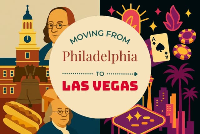 Moving from Philadelphia to Las Vegas
