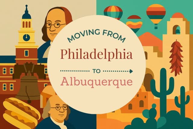 Moving from Philadelphia to Albuquerque