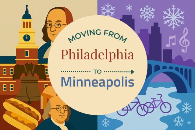 Moving from Philadelphia to Minneapolis
