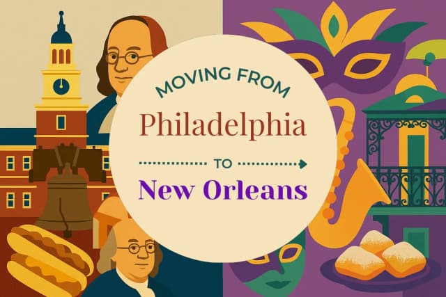Moving from Philadelphia to New Orleans