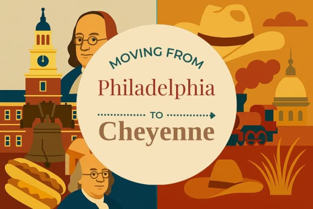 Moving from Philadelphia to Cheyenne