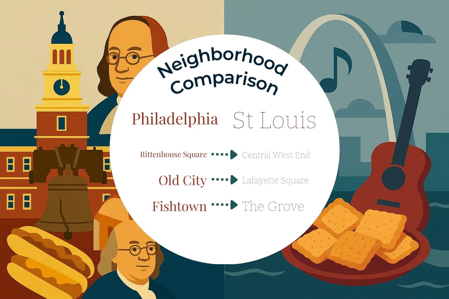 Philadelphia vs St. Louis Neighborhood Comparison