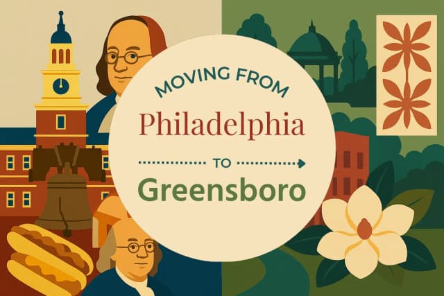 Moving from Philadelphia to Greensboro