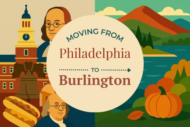 Moving from Philadelphia to Burlington