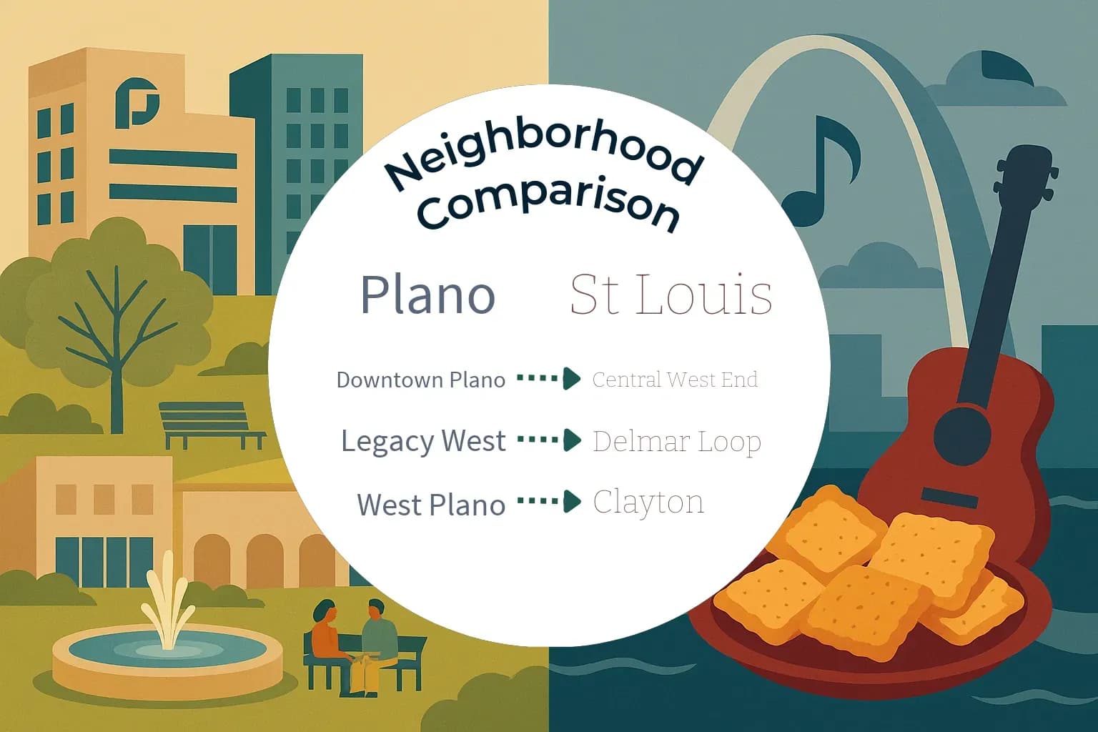 Plano vs St. Louis Neighborhood Comparison