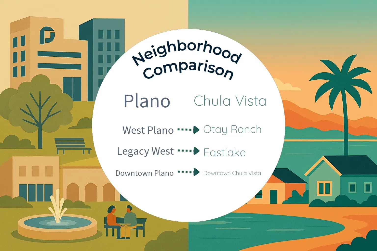 Plano vs Chula Vista Neighborhood Comparison
