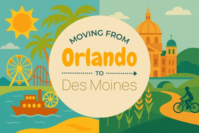 Moving from Orlando to Des Moines