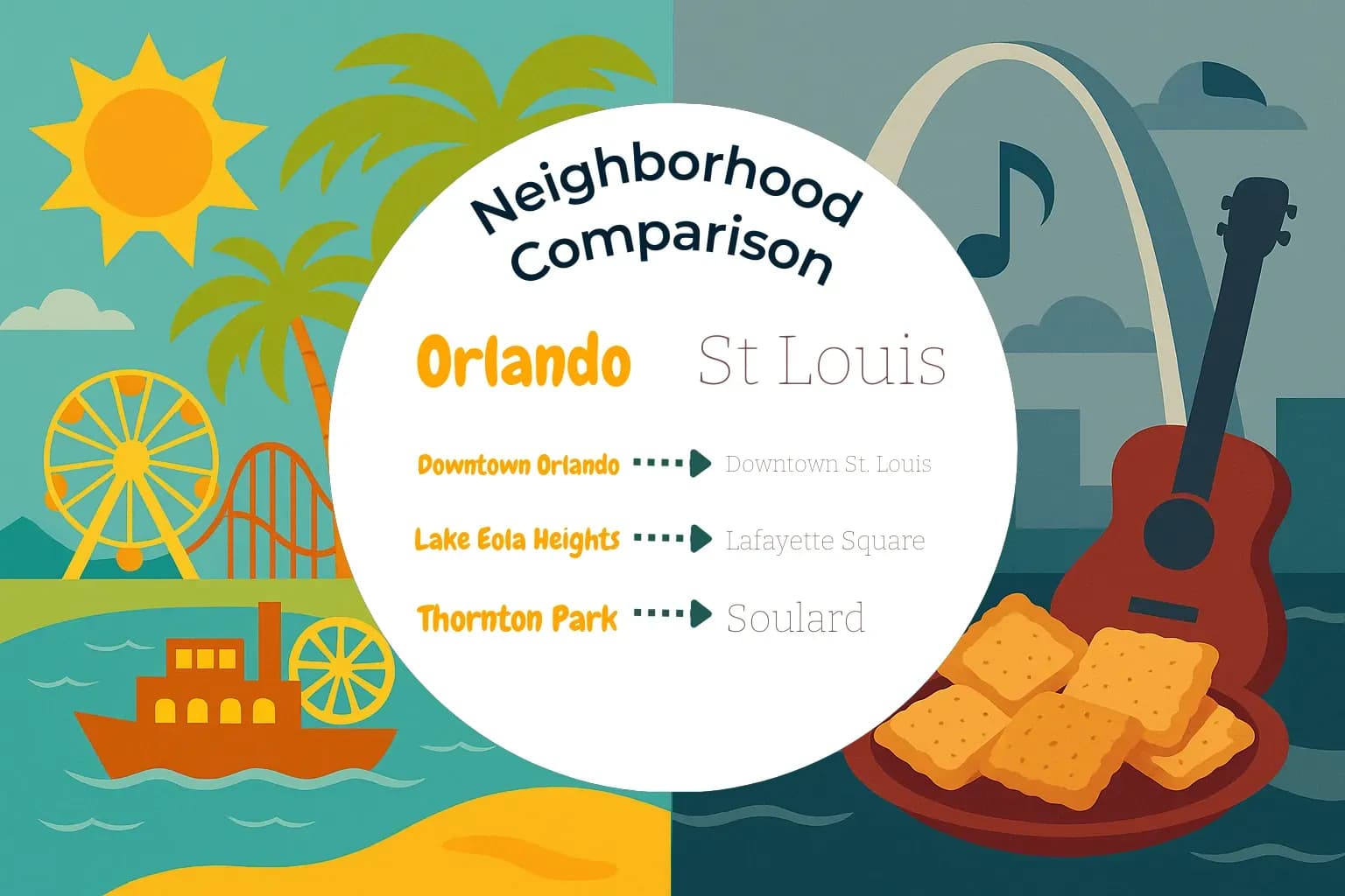 Orlando vs St. Louis Neighborhood Comparison