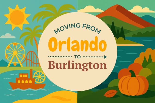 Moving from Orlando to Burlington