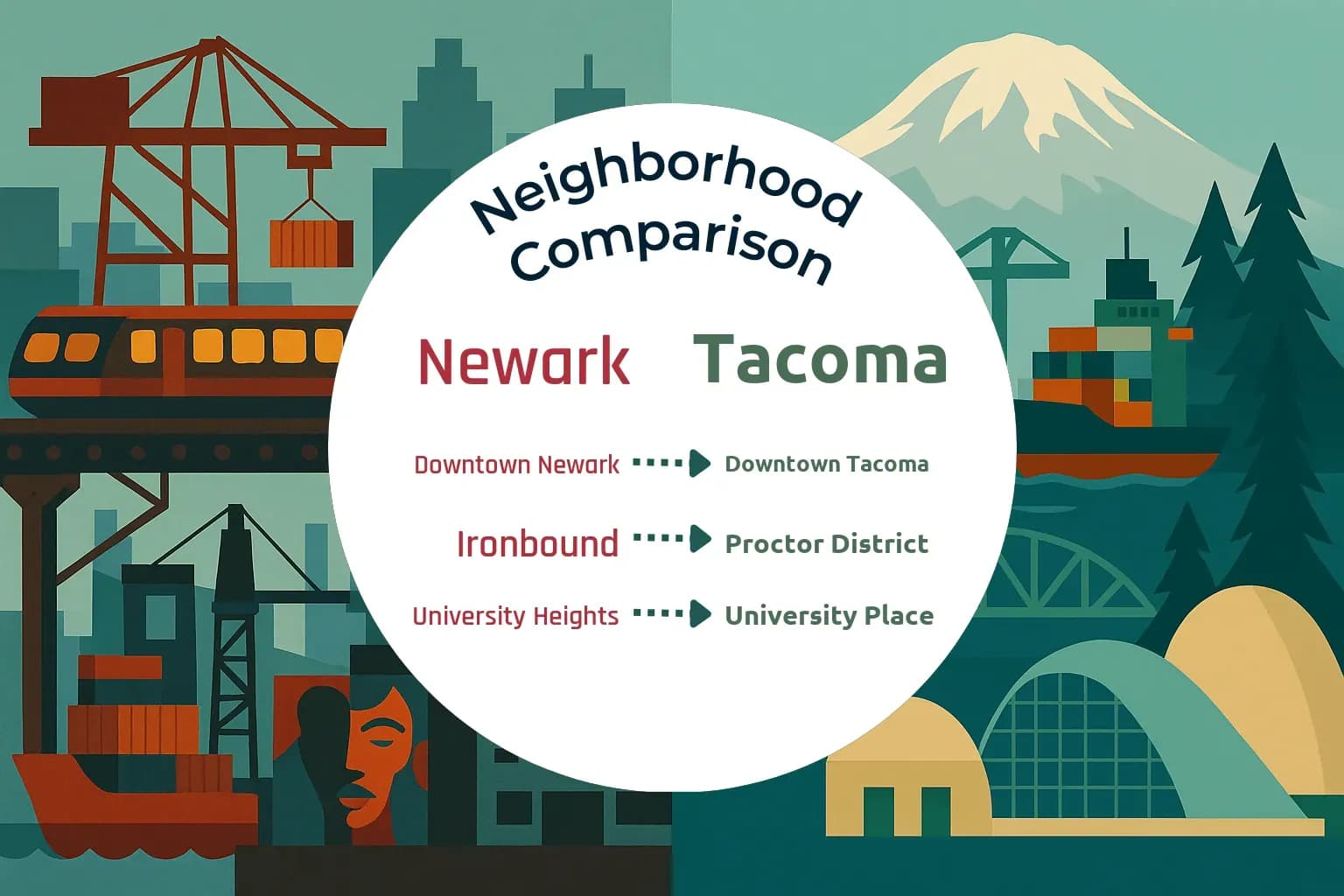 Newark vs Tacoma Neighborhood Comparison