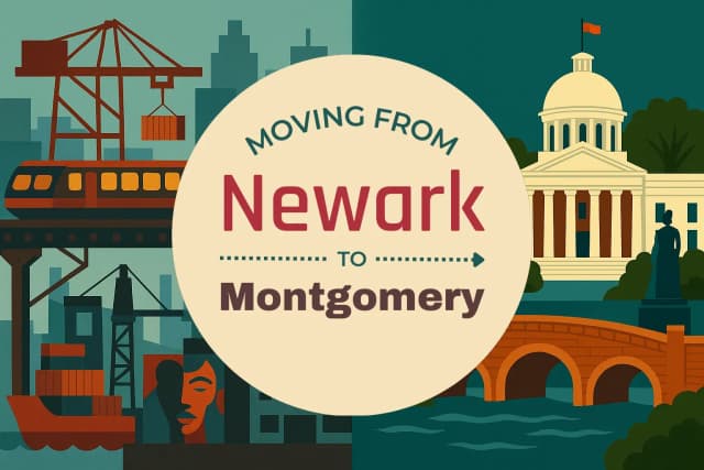 Moving from Newark to Montgomery