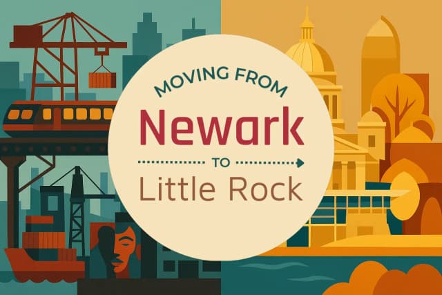 Moving from Newark to Little Rock