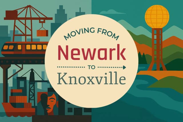 Moving from Newark to Knoxville