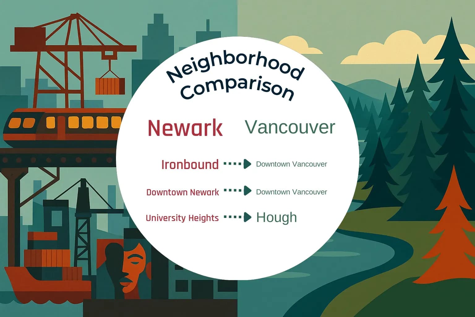 Newark vs Vancouver Neighborhood Comparison